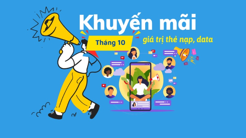 Lịch khuyến mãi tháng 10 MobiFone cập nhật mới nhất