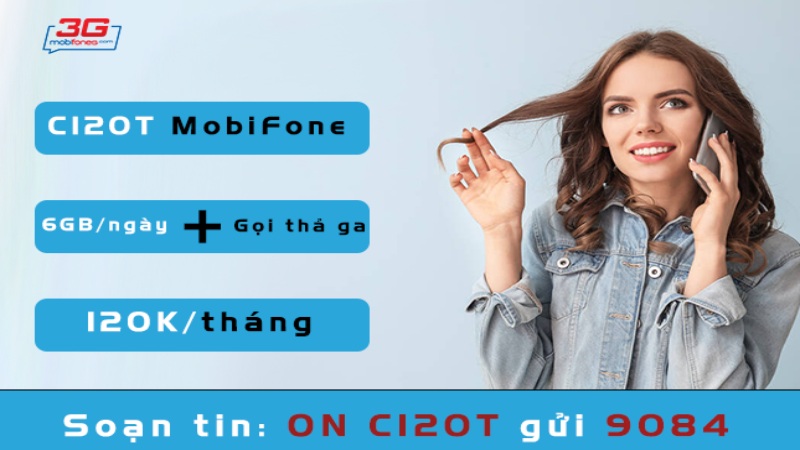 Đăng ký gói cước C120T MobiFone