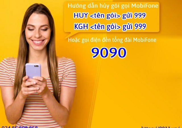 2 cách hủy gói gọi nội mạng Mobi bạn cần phải biết