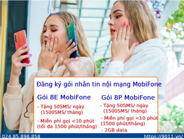 Các gói cước nhắn tin nội mạng Mobi ưu đãi nhất 2022