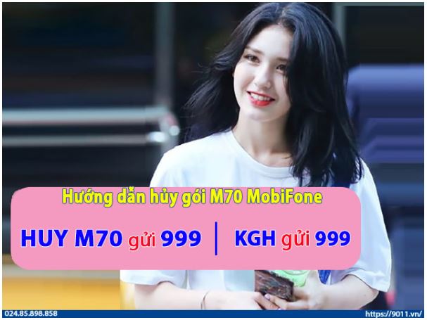 Hướng dẫn hủy gói cước M70 MobiFone chính xác nhất