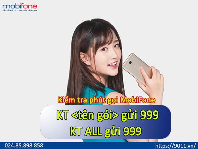 Hướng dẫn kiểm tra phút gọi MobiFone đơn giản nhất