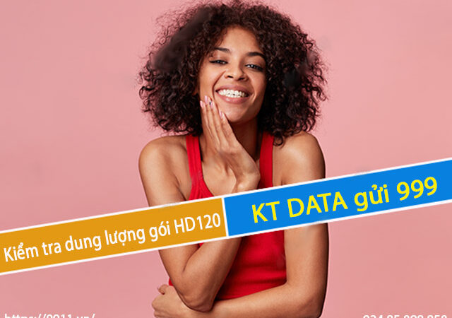 Những cách kiểm tra dung lượng 4G MobiFone gói HD120