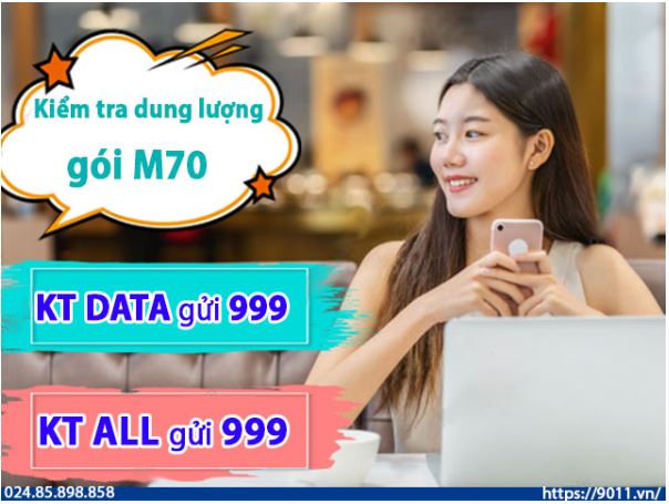 3 cách kiểm tra data gói M70 MobiFone cực nhanh