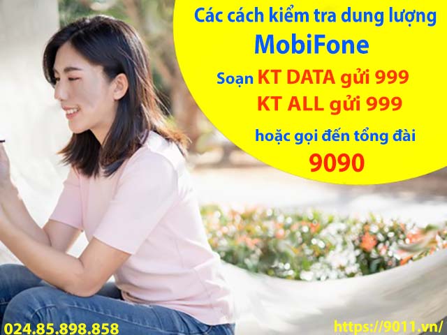 Tổng hợp cách kiểm tra dung lượng 4G MobiFone, 3G Mobi đang dùng