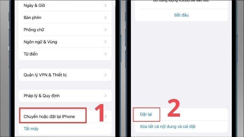 đặt lại mạng mobifone