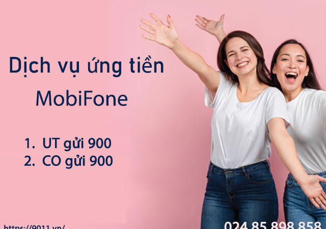 Hướng dẫn ứng tiền MobiFone 10k đơn giản nhất