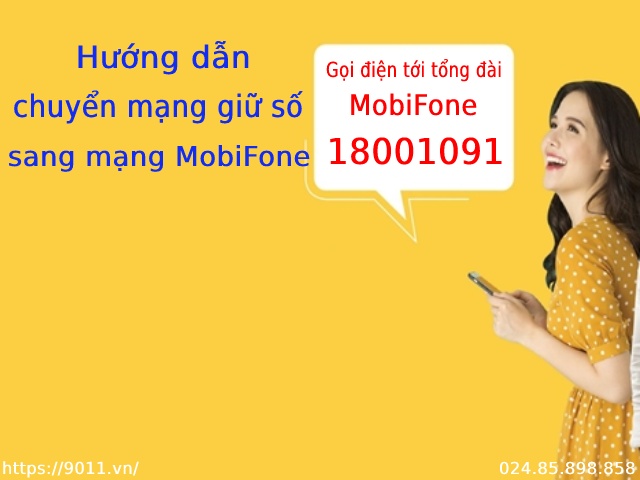 Hướng dẫn chuyển mạng giữ số sang MobiFone đơn giản tại nhà