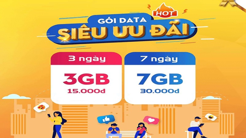 Cách đăng ký 4G Mobi ngày trọn gói 3 ngày, 7 ngày