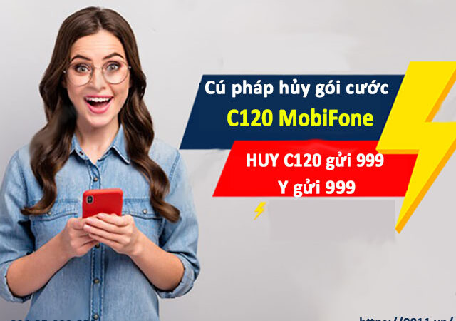 Hướng dẫn hủy gói C120 MobiFone qua tin nhắn