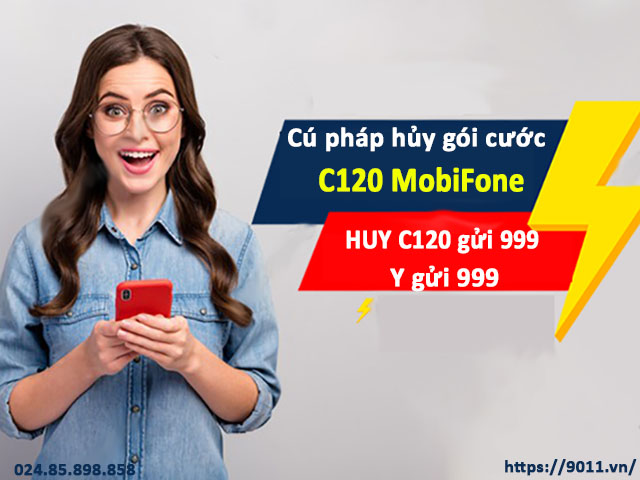 Hướng dẫn hủy gói C120 MobiFone qua tin nhắn