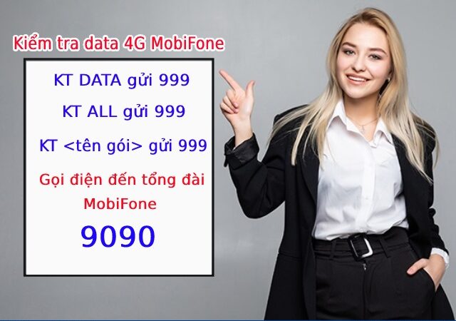 Hướng dẫn kiểm tra dung lượng 4G MobiFone mới nhất 2022