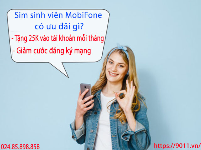 Sim sinh viên MobiFone có ưu đãi gì nổi bật