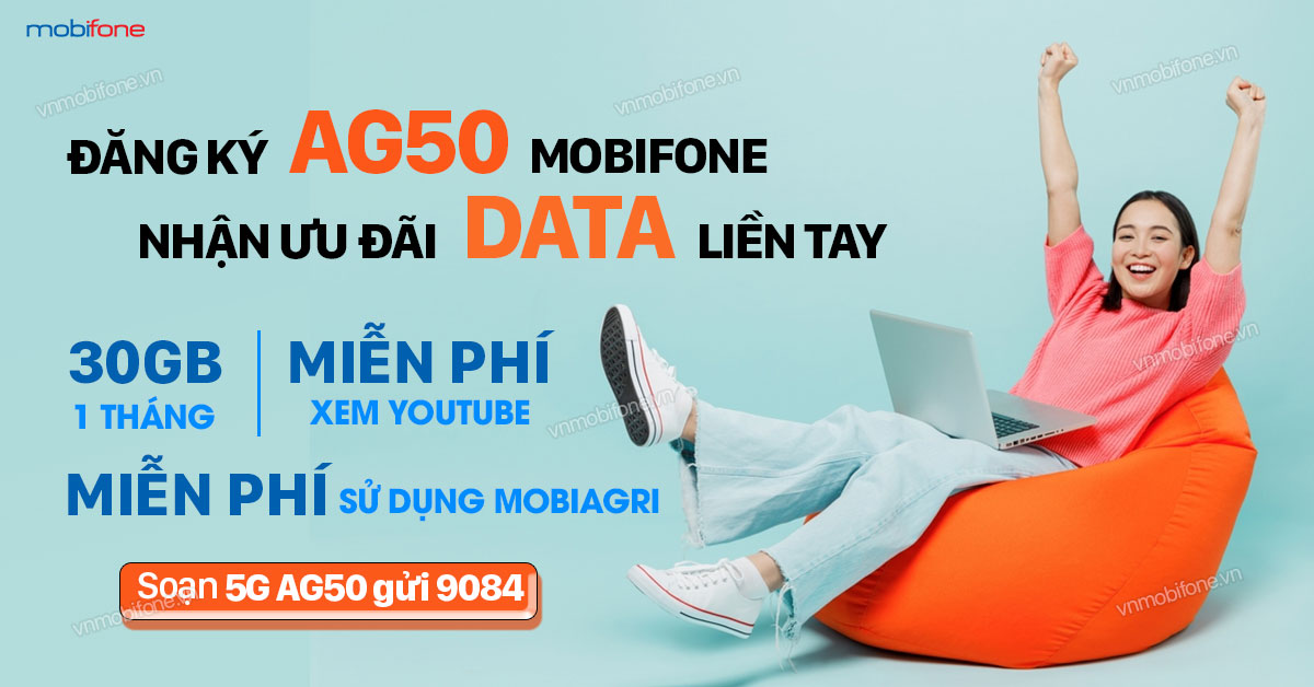 Tổng quan về gói cước AG50 Mobifone và ưu đãi hấp dẫn